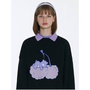 Kirsh Care Bears pullover sweatshirt rare vintage Colab